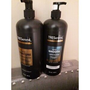 Tresemme moisture rich shampoo And Silky Smooth Argon Oil Blend conditioner New